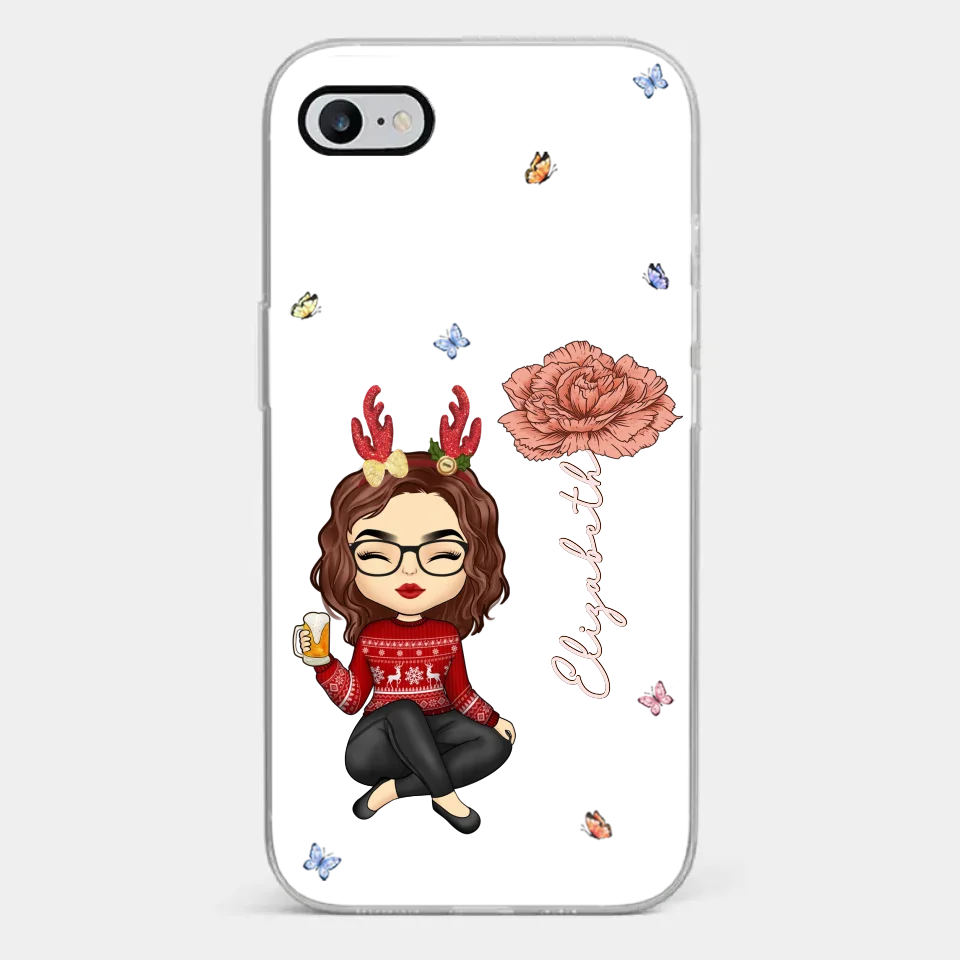 You Always Know How To Make Me Smile - Bestie Personalized Custom Clear Phone Case - Christmas Gift For Best Friends, BFF, Sisters