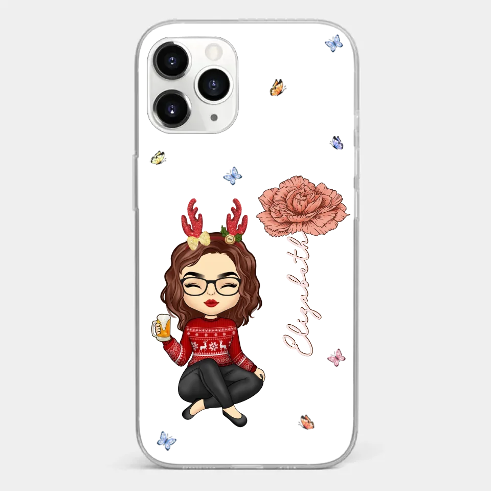 You Always Know How To Make Me Smile - Bestie Personalized Custom Clear Phone Case - Christmas Gift For Best Friends, BFF, Sisters