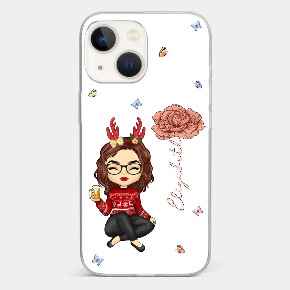 You Always Know How To Make Me Smile - Bestie Personalized Custom Clear Phone Case - Christmas Gift For Best Friends, BFF, Sisters