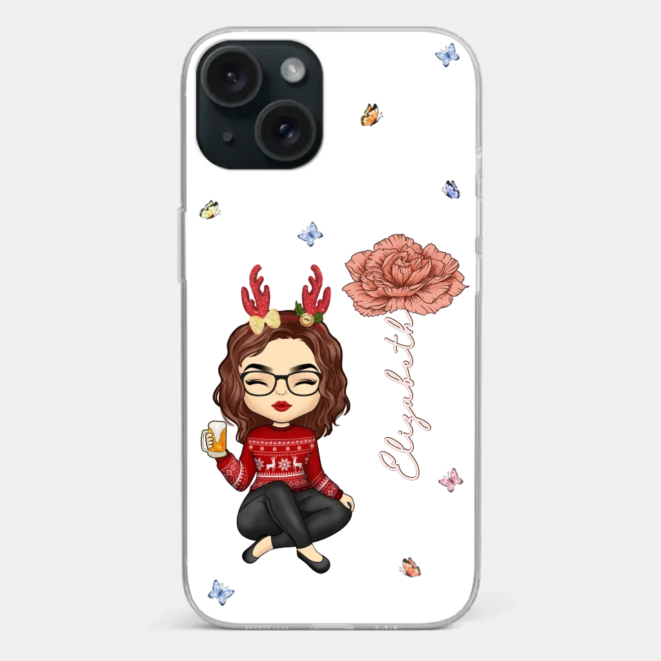 You Always Know How To Make Me Smile - Bestie Personalized Custom Clear Phone Case - Christmas Gift For Best Friends, BFF, Sisters