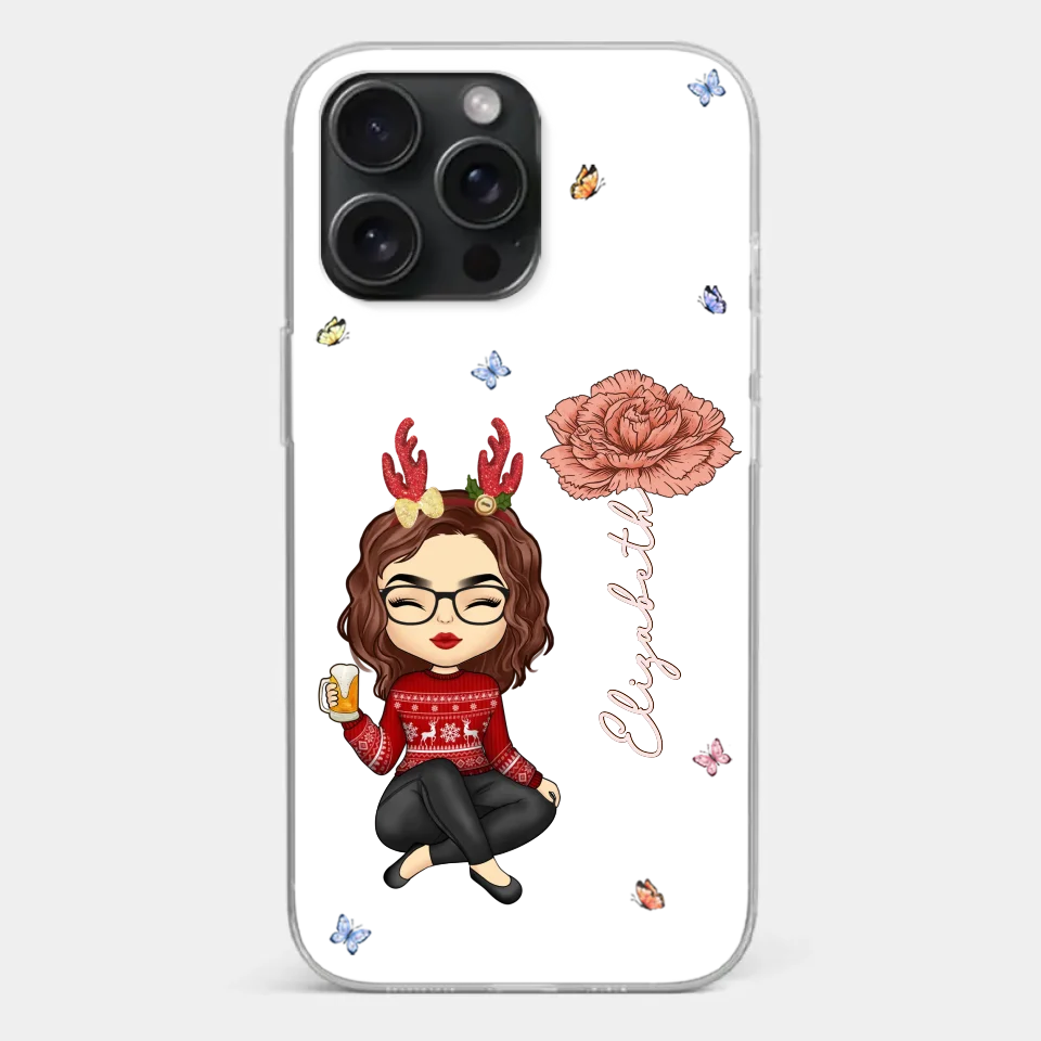 You Always Know How To Make Me Smile - Bestie Personalized Custom Clear Phone Case - Christmas Gift For Best Friends, BFF, Sisters
