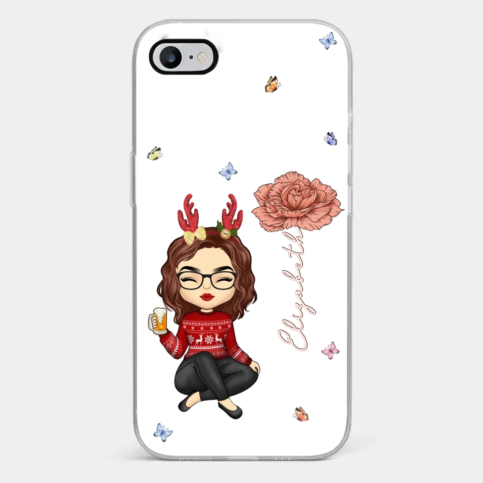 You Always Know How To Make Me Smile - Bestie Personalized Custom Clear Phone Case - Christmas Gift For Best Friends, BFF, Sisters