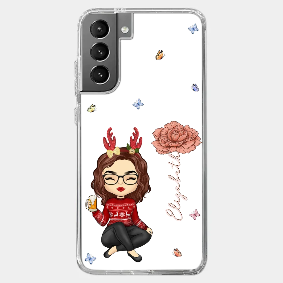 You Always Know How To Make Me Smile - Bestie Personalized Custom Clear Phone Case - Christmas Gift For Best Friends, BFF, Sisters