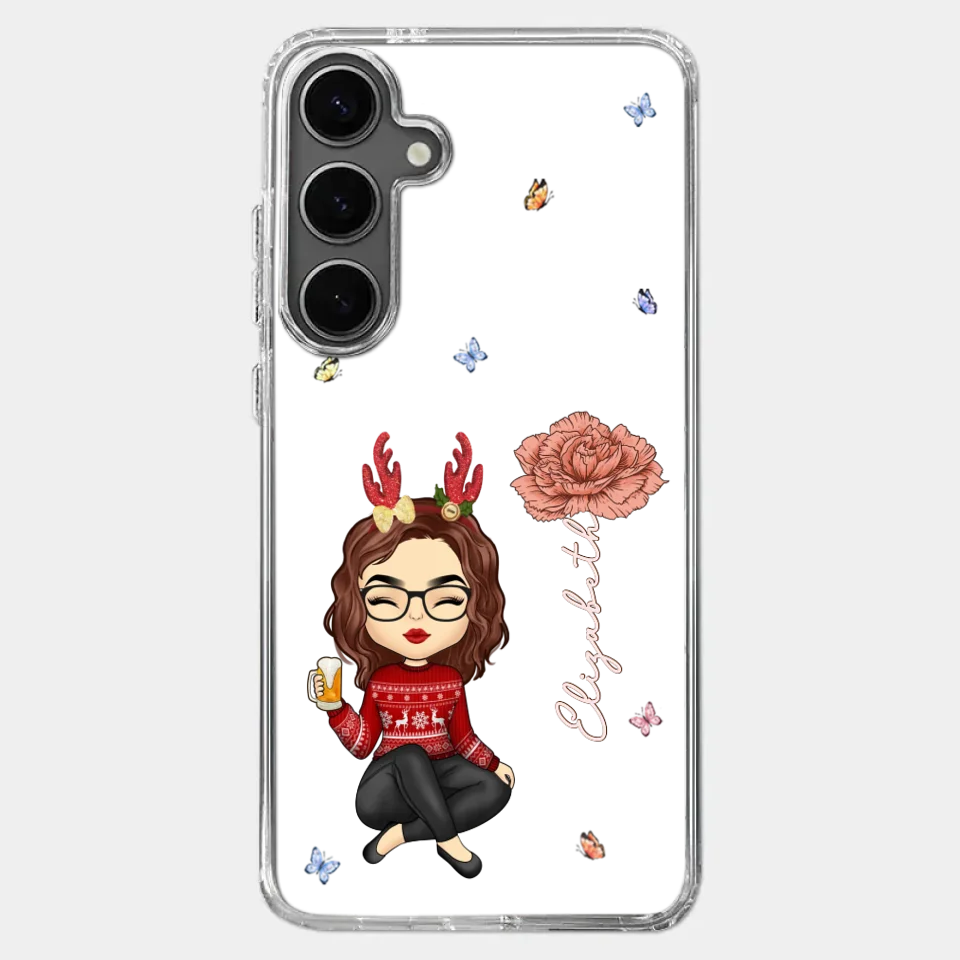 You Always Know How To Make Me Smile - Bestie Personalized Custom Clear Phone Case - Christmas Gift For Best Friends, BFF, Sisters