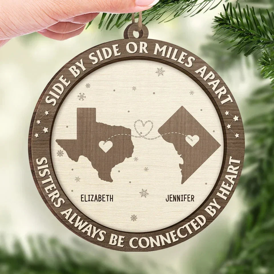 The Greatest Gift Our Parents Gave Us Was Each Other - Family Personalized Custom Ornament - Wood Custom Shaped - Christmas Gift For Family Members, Siblings, Brothers, Sisters