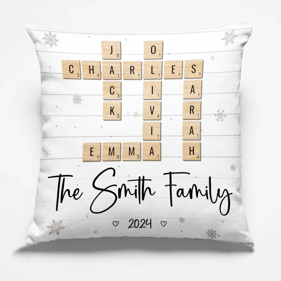 Finding Strength In The Bond Of Family - Family Personalized Custom Pillow - Christmas Gift For Family Members