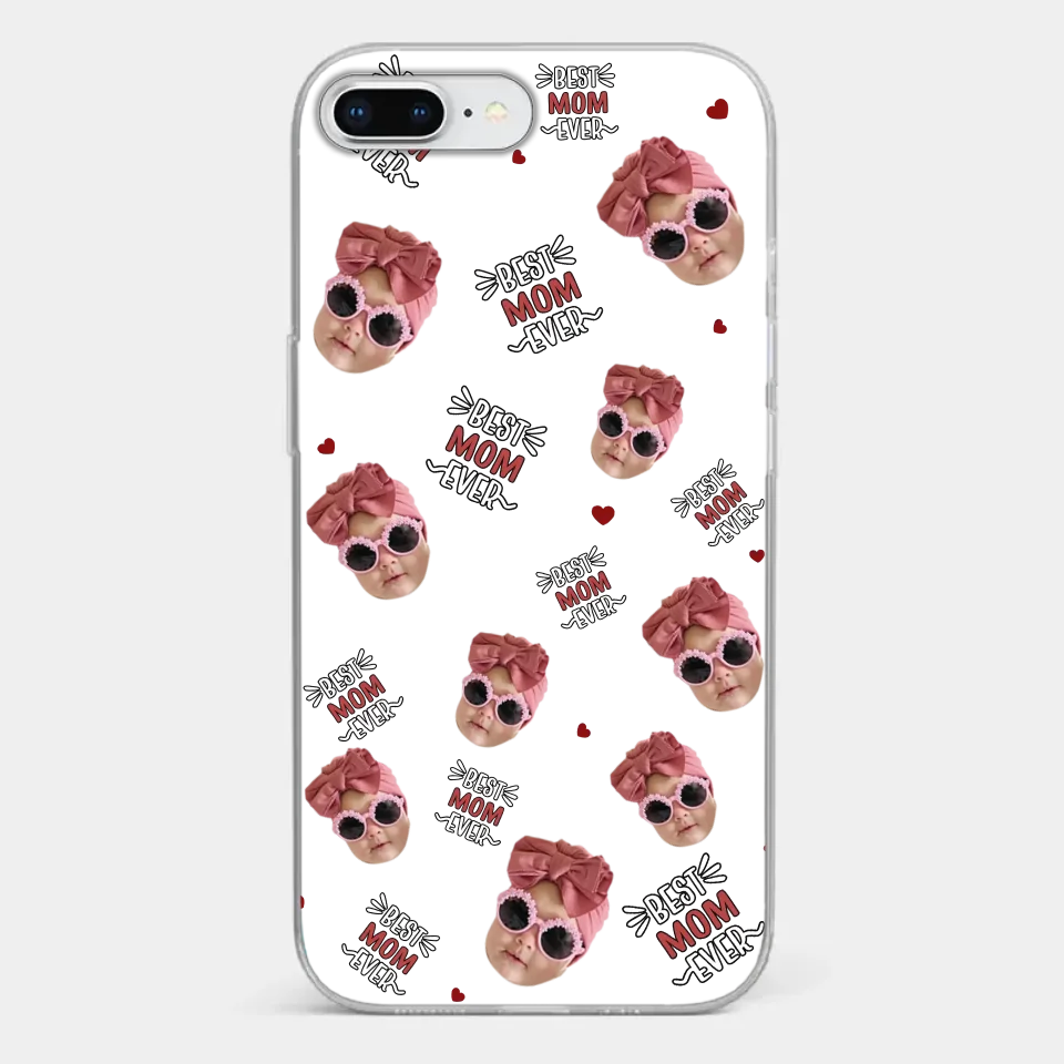 Custom Photo My Favorite People Call Me Grandma - Family Personalized Custom Clear Phone Case - Gift For Mom, Grandma