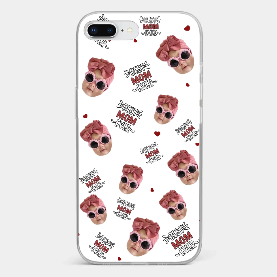 Custom Photo My Favorite People Call Me Grandma - Family Personalized Custom Clear Phone Case - Gift For Mom, Grandma
