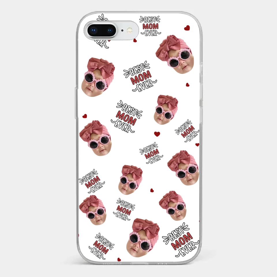 Custom Photo My Favorite People Call Me Grandma - Family Personalized Custom Clear Phone Case - Gift For Mom, Grandma