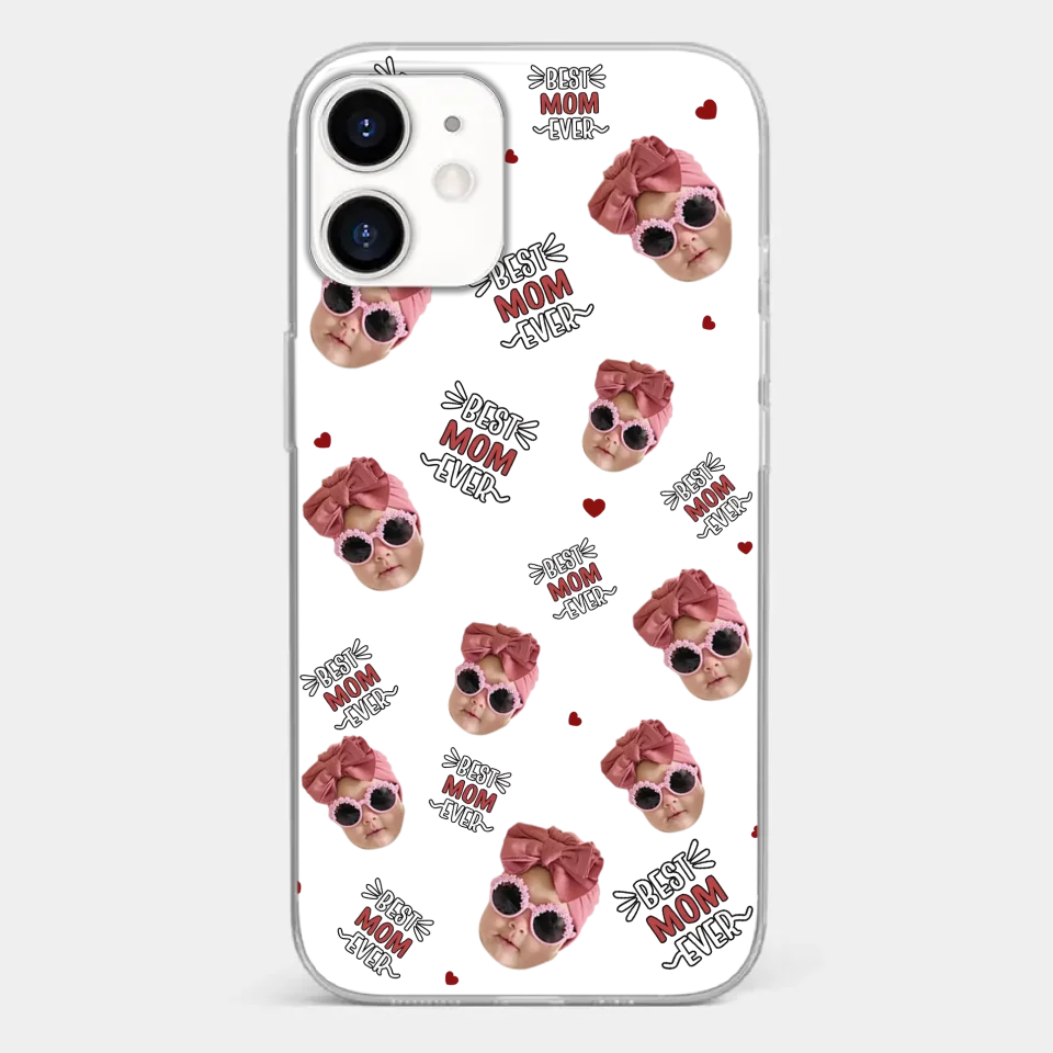 Custom Photo My Favorite People Call Me Grandma - Family Personalized Custom Clear Phone Case - Gift For Mom, Grandma
