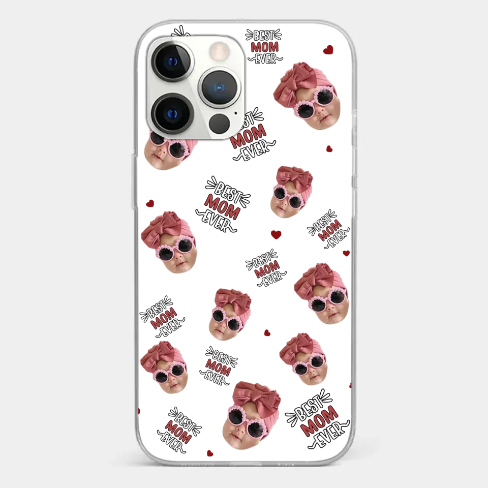 Custom Photo My Favorite People Call Me Grandma - Family Personalized Custom Clear Phone Case - Gift For Mom, Grandma