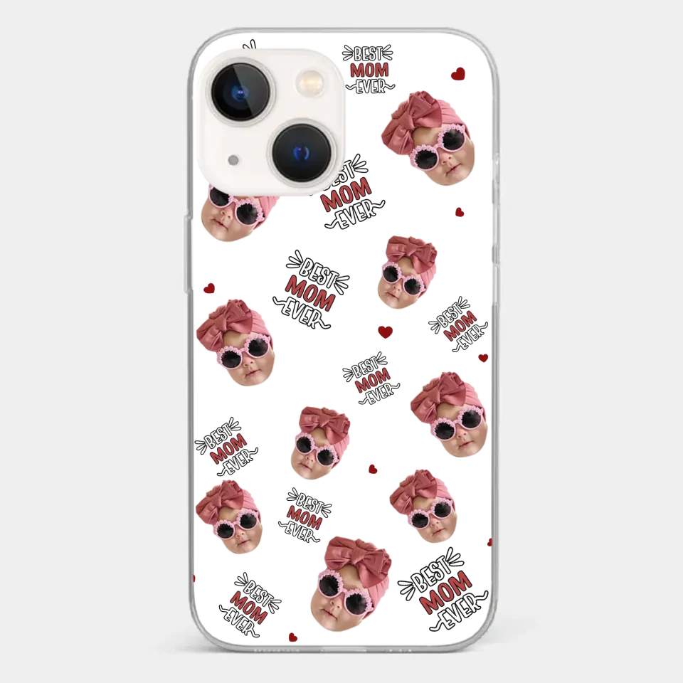 Custom Photo My Favorite People Call Me Grandma - Family Personalized Custom Clear Phone Case - Gift For Mom, Grandma