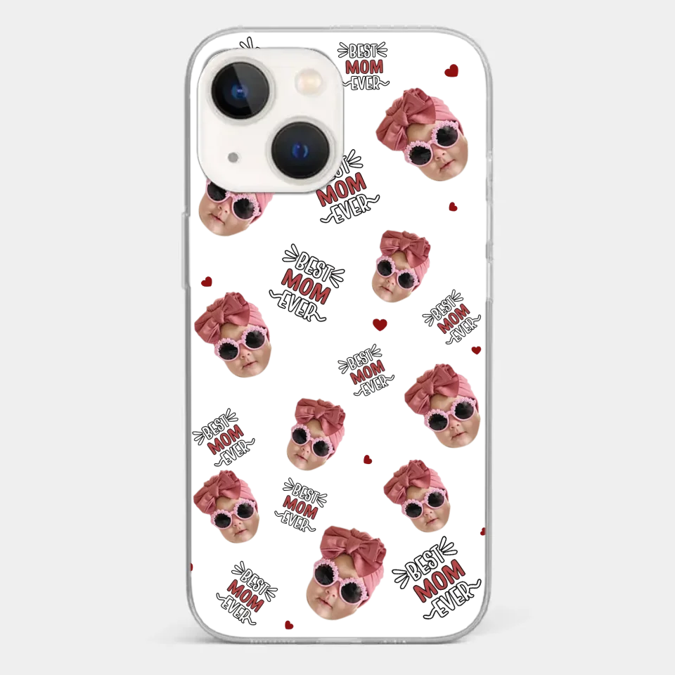 Custom Photo My Favorite People Call Me Grandma - Family Personalized Custom Clear Phone Case - Gift For Mom, Grandma