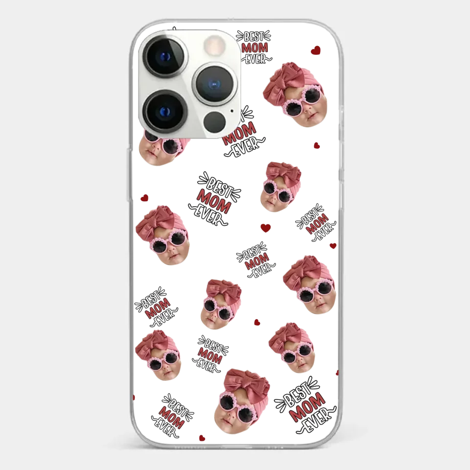 Custom Photo My Favorite People Call Me Grandma - Family Personalized Custom Clear Phone Case - Gift For Mom, Grandma