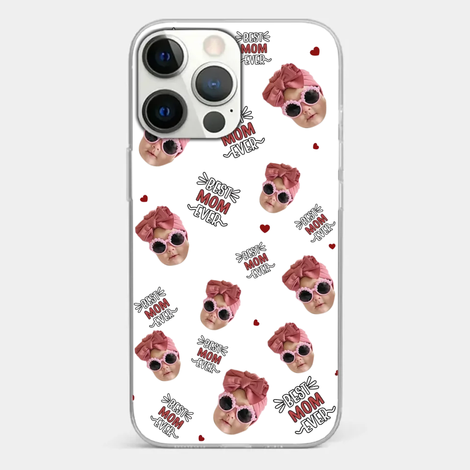 Custom Photo My Favorite People Call Me Grandma - Family Personalized Custom Clear Phone Case - Gift For Mom, Grandma