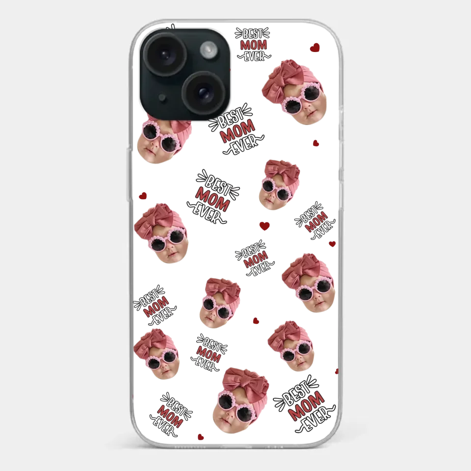 Custom Photo My Favorite People Call Me Grandma - Family Personalized Custom Clear Phone Case - Gift For Mom, Grandma