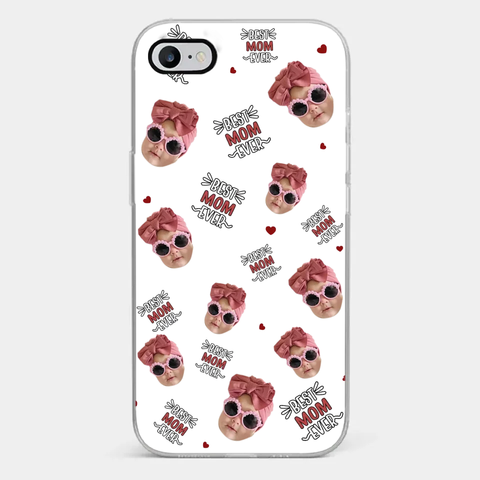 Custom Photo My Favorite People Call Me Grandma - Family Personalized Custom Clear Phone Case - Gift For Mom, Grandma