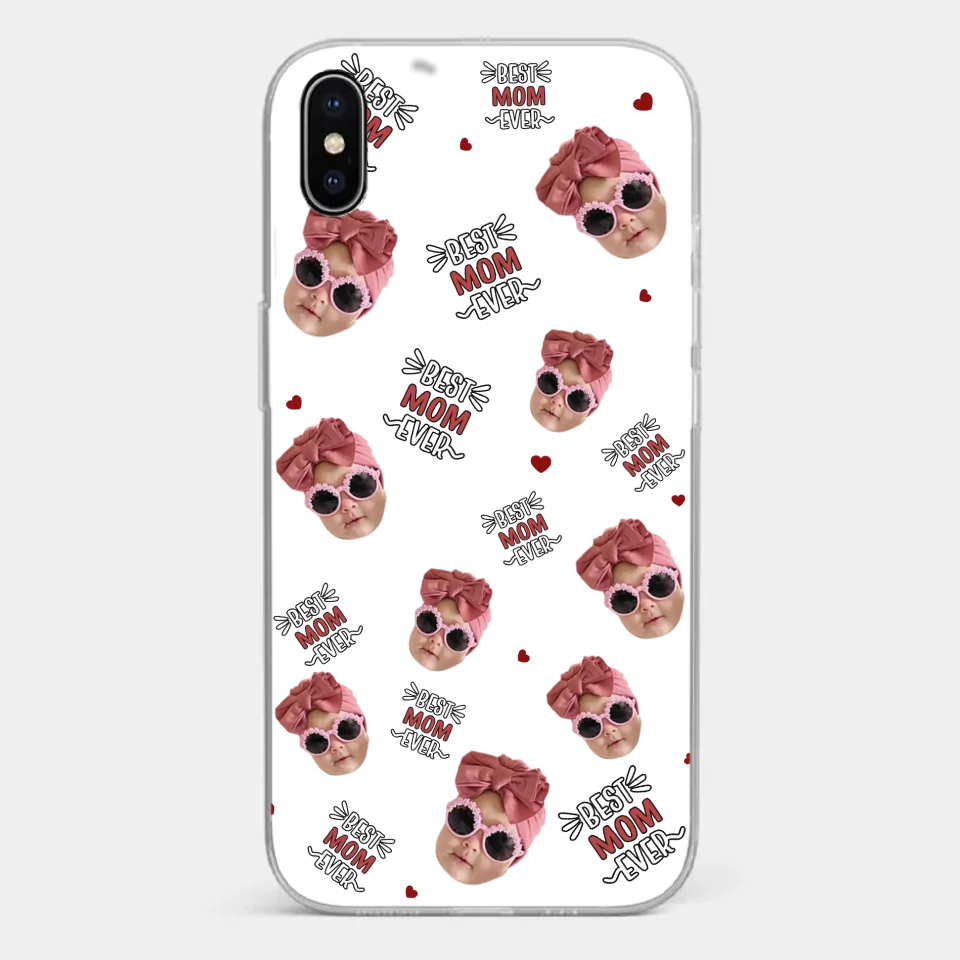 Custom Photo My Favorite People Call Me Grandma - Family Personalized Custom Clear Phone Case - Gift For Mom, Grandma