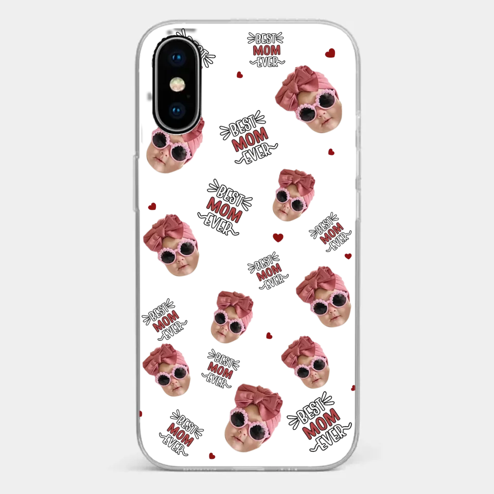 Custom Photo My Favorite People Call Me Grandma - Family Personalized Custom Clear Phone Case - Gift For Mom, Grandma
