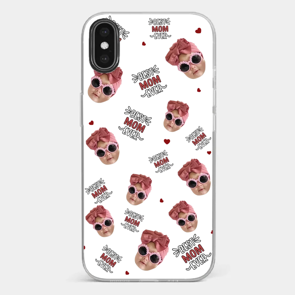 Custom Photo My Favorite People Call Me Grandma - Family Personalized Custom Clear Phone Case - Gift For Mom, Grandma