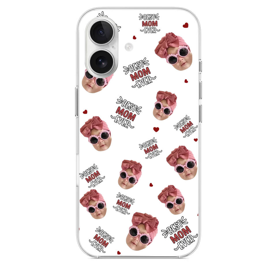 Custom Photo My Favorite People Call Me Grandma - Family Personalized Custom Clear Phone Case - Gift For Mom, Grandma