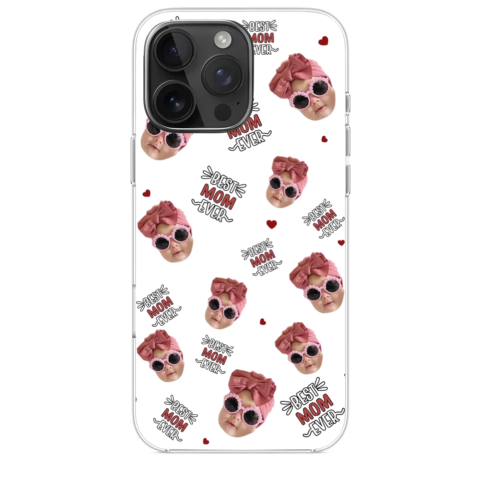 Custom Photo My Favorite People Call Me Grandma - Family Personalized Custom Clear Phone Case - Gift For Mom, Grandma