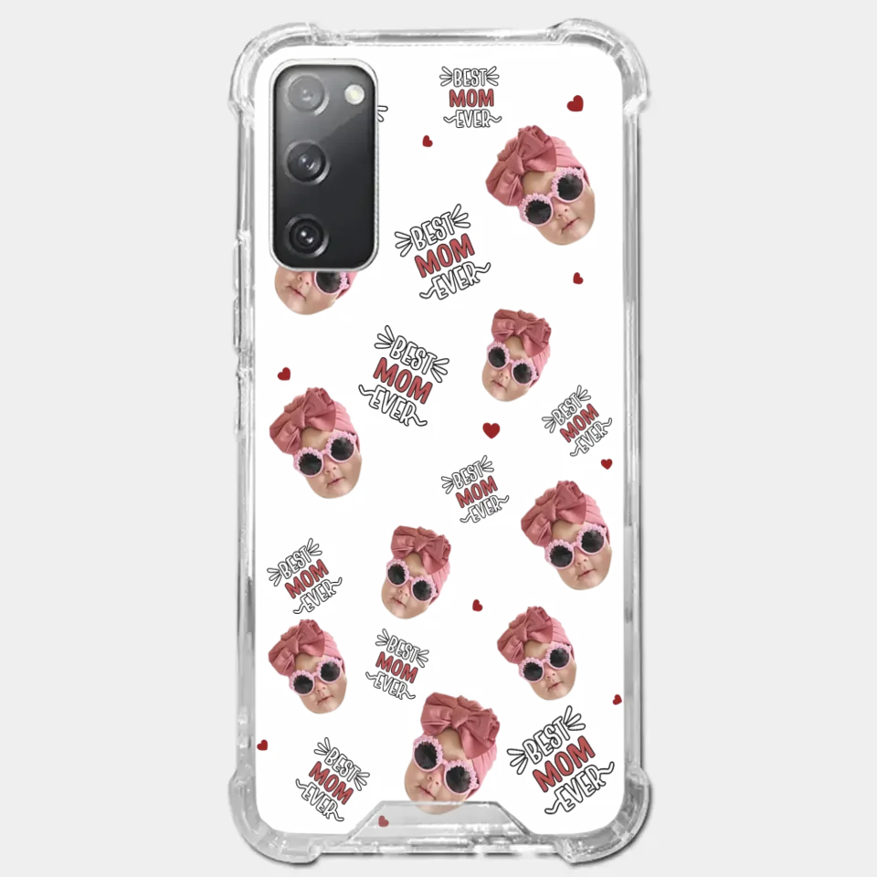 Custom Photo My Favorite People Call Me Grandma - Family Personalized Custom Clear Phone Case - Gift For Mom, Grandma