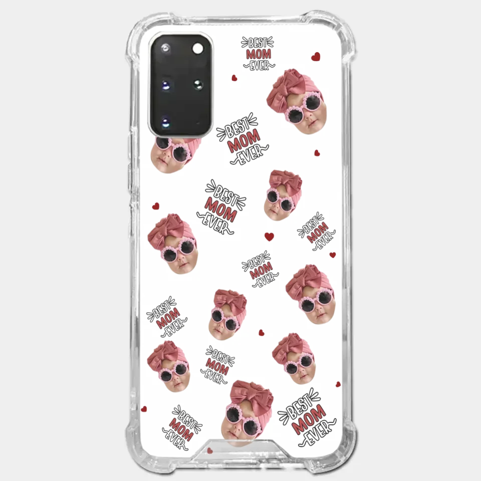 Custom Photo My Favorite People Call Me Grandma - Family Personalized Custom Clear Phone Case - Gift For Mom, Grandma