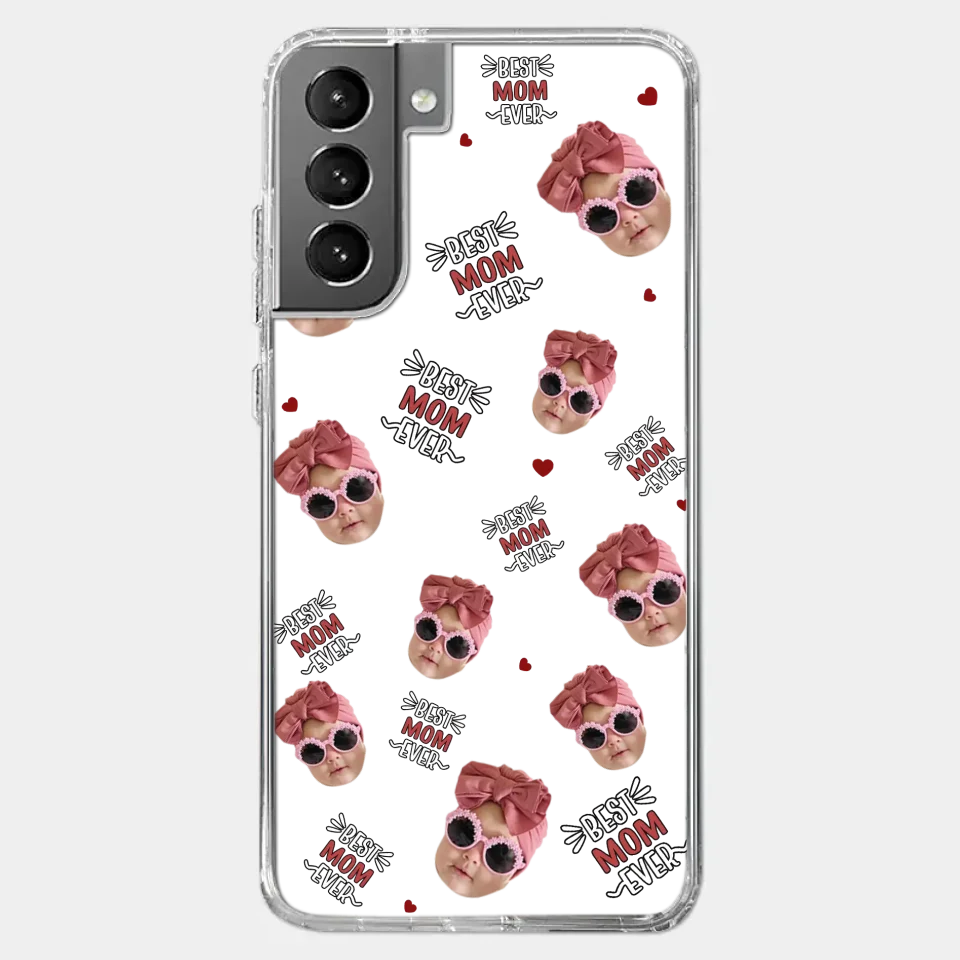 Custom Photo My Favorite People Call Me Grandma - Family Personalized Custom Clear Phone Case - Gift For Mom, Grandma