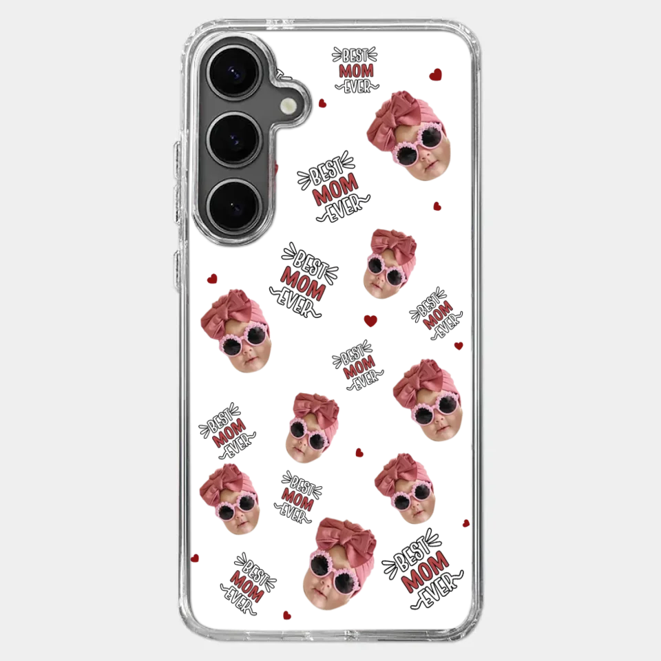 Custom Photo My Favorite People Call Me Grandma - Family Personalized Custom Clear Phone Case - Gift For Mom, Grandma