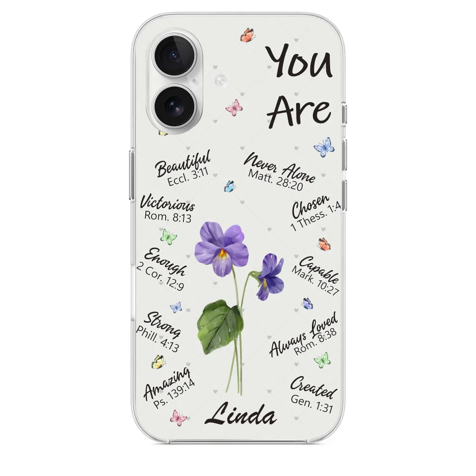 True Friends Are Always Together In Spirit - Bestie Personalized Custom Clear Phone Case - Gift For Best Friends, BFF, Sisters
