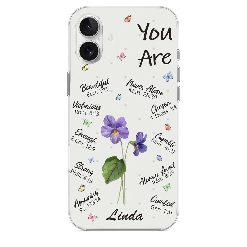 True Friends Are Always Together In Spirit - Bestie Personalized Custom Clear Phone Case - Gift For Best Friends, BFF, Sisters