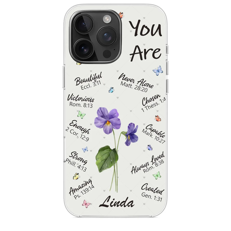 True Friends Are Always Together In Spirit - Bestie Personalized Custom Clear Phone Case - Gift For Best Friends, BFF, Sisters