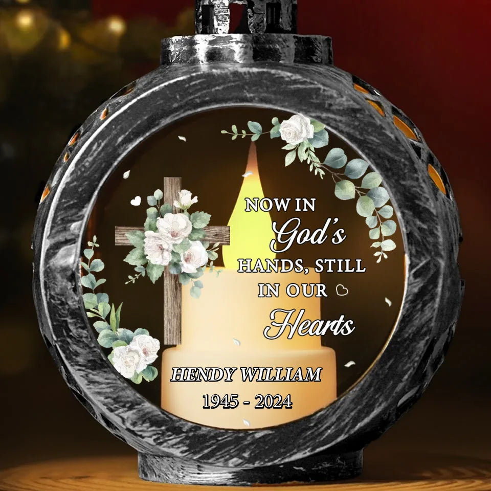 Your Love Will Light Our Way - Memorial Personalized Custom Candlelight Lantern Ornament - Sympathy Gift, Christmas Gift For Family Members