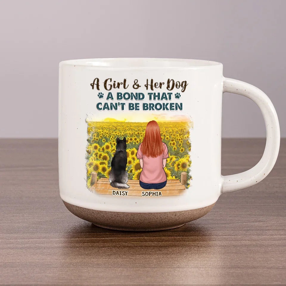 Furry Friends Make The Best Companions - Dog Personalized Custom Printed Pottery Mug - Gift For Pet Owners, Pet Lovers