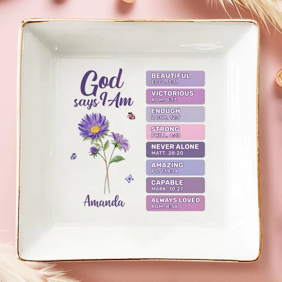 Best Buds Forever - Bestie Personalized Custom Jewelry Dish - Gift For Best Friends, BFF, Sisters