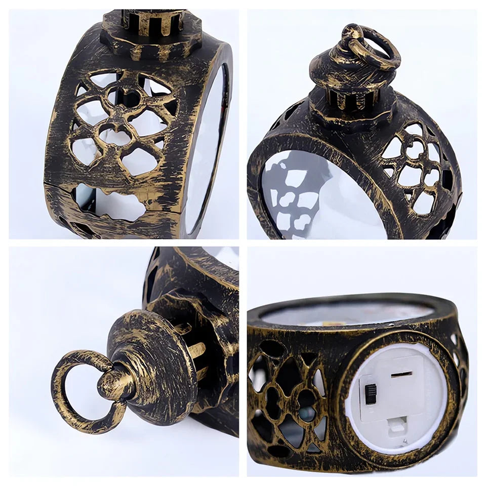 Creating My Own Holiday Magic - Family Personalized Custom Candlelight Lantern Ornament - Christmas Gift For Family Members