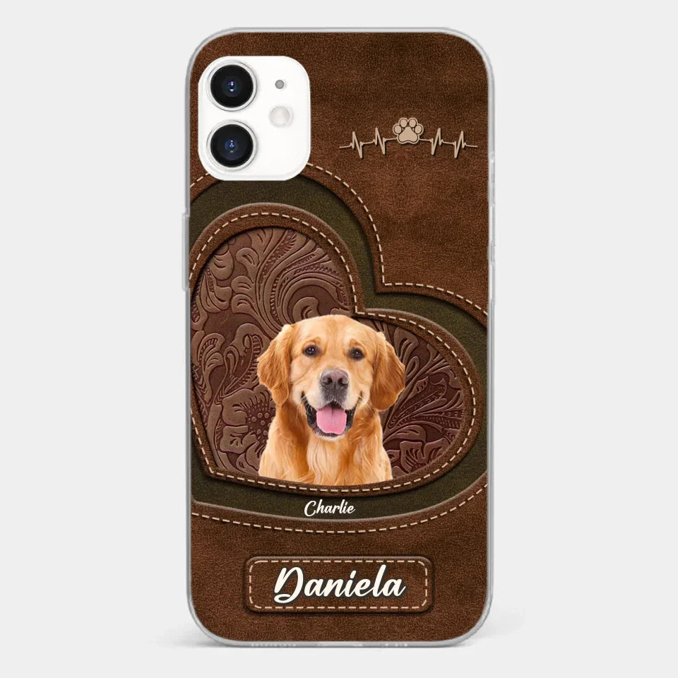 Custom Photo Wagging Tails And Holiday Tales - Dog & Cat Personalized Custom Clear Phone Case - Christmas Gift For Pet Owners, Pet Lovers