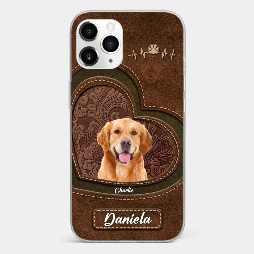 Custom Photo Wagging Tails And Holiday Tales - Dog & Cat Personalized Custom Clear Phone Case - Christmas Gift For Pet Owners, Pet Lovers