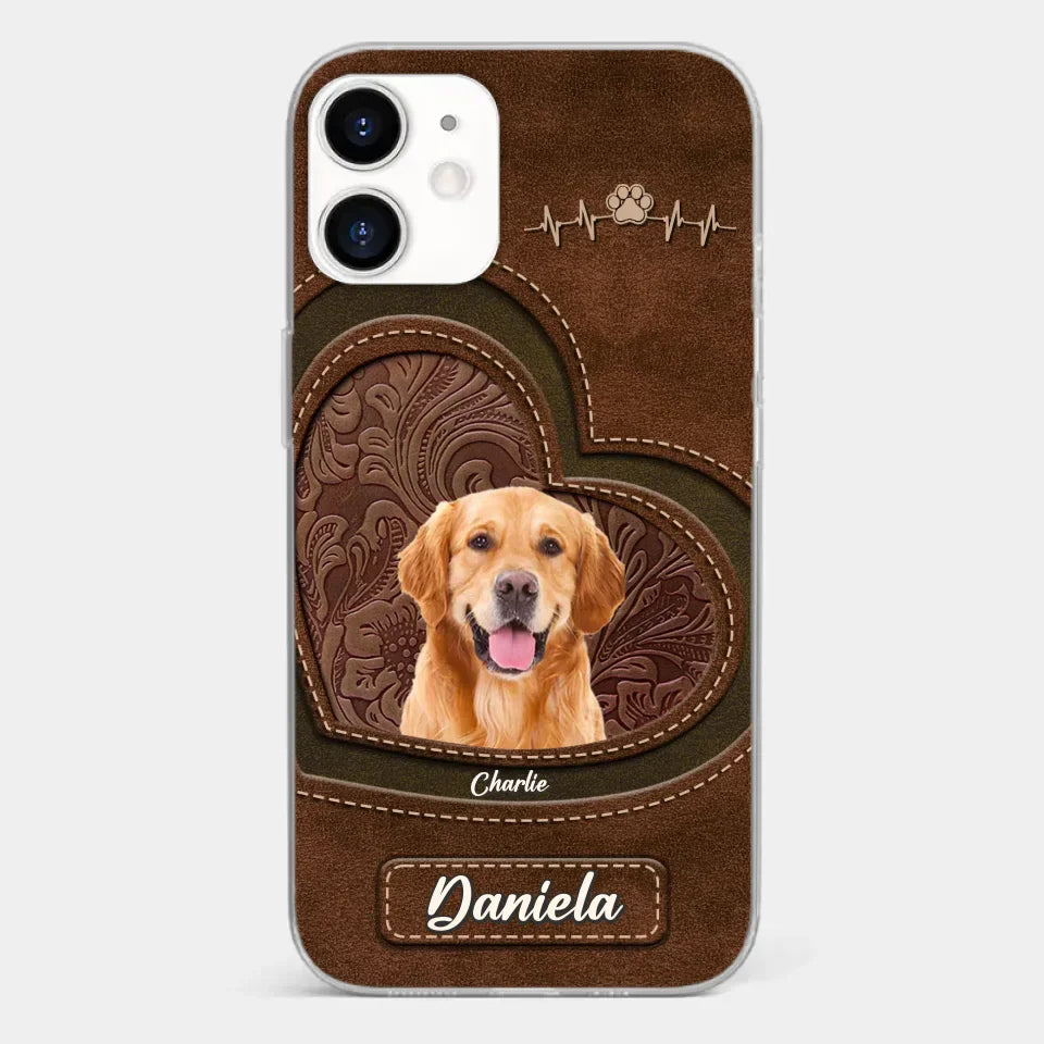 Custom Photo Wagging Tails And Holiday Tales - Dog & Cat Personalized Custom Clear Phone Case - Christmas Gift For Pet Owners, Pet Lovers
