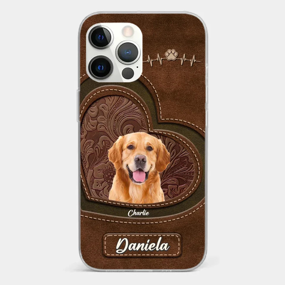 Custom Photo Wagging Tails And Holiday Tales - Dog & Cat Personalized Custom Clear Phone Case - Christmas Gift For Pet Owners, Pet Lovers