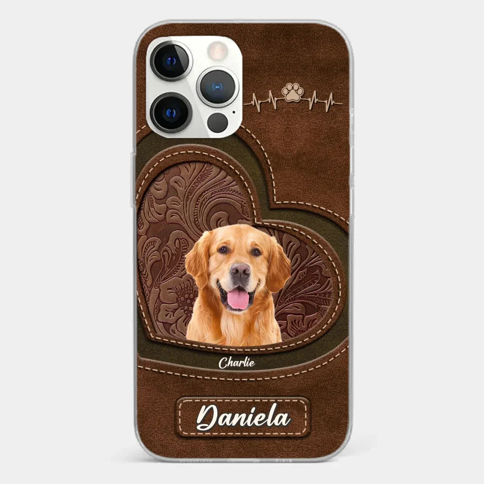 Custom Photo Wagging Tails And Holiday Tales - Dog & Cat Personalized Custom Clear Phone Case - Christmas Gift For Pet Owners, Pet Lovers