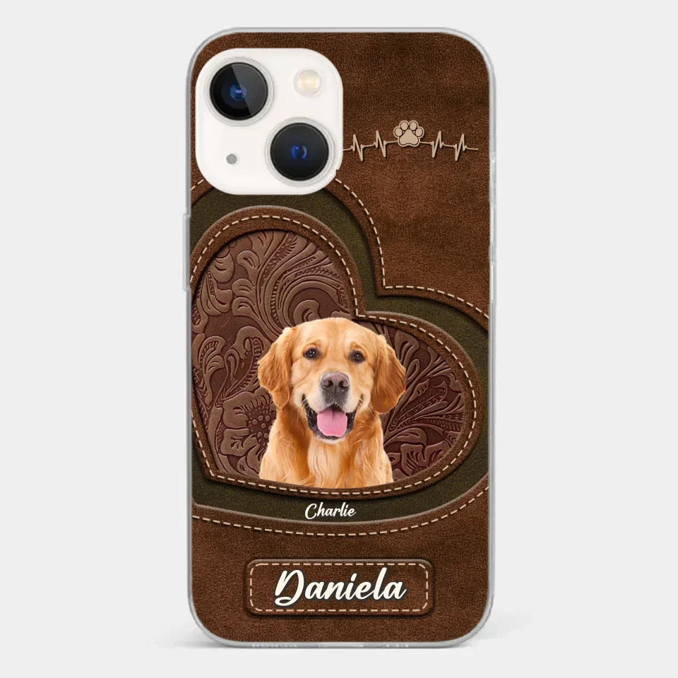 Custom Photo Wagging Tails And Holiday Tales - Dog & Cat Personalized Custom Clear Phone Case - Christmas Gift For Pet Owners, Pet Lovers