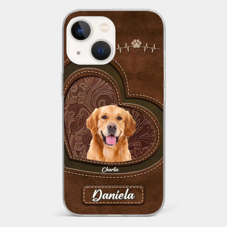 Custom Photo Wagging Tails And Holiday Tales - Dog & Cat Personalized Custom Clear Phone Case - Christmas Gift For Pet Owners, Pet Lovers