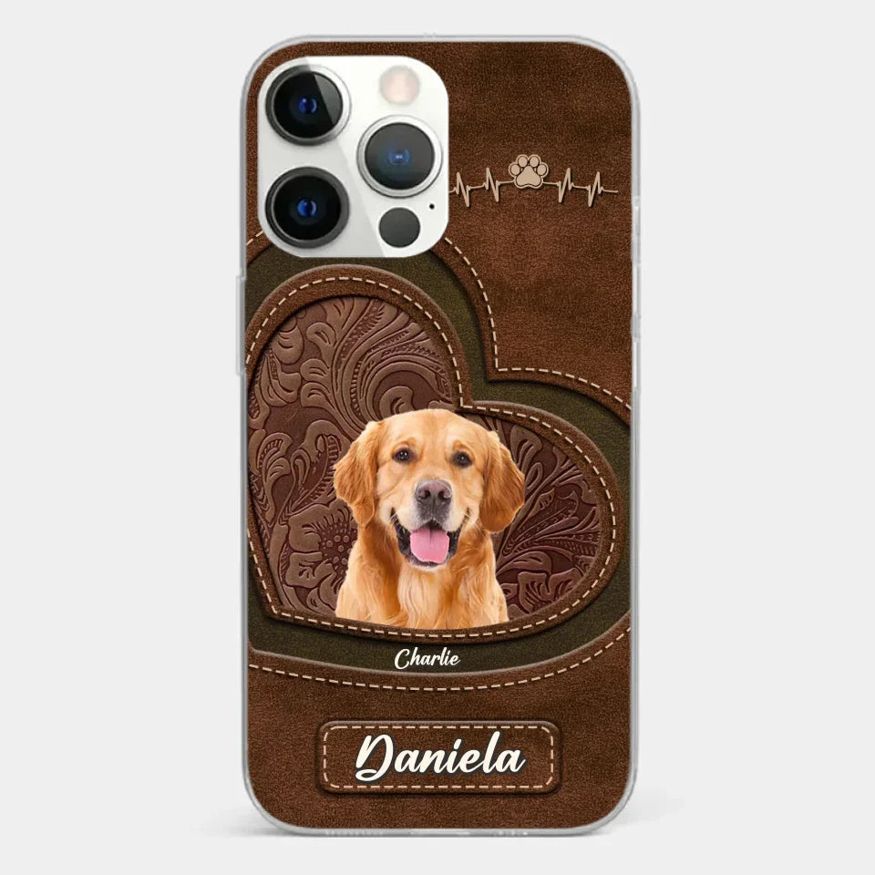 Custom Photo Wagging Tails And Holiday Tales - Dog & Cat Personalized Custom Clear Phone Case - Christmas Gift For Pet Owners, Pet Lovers