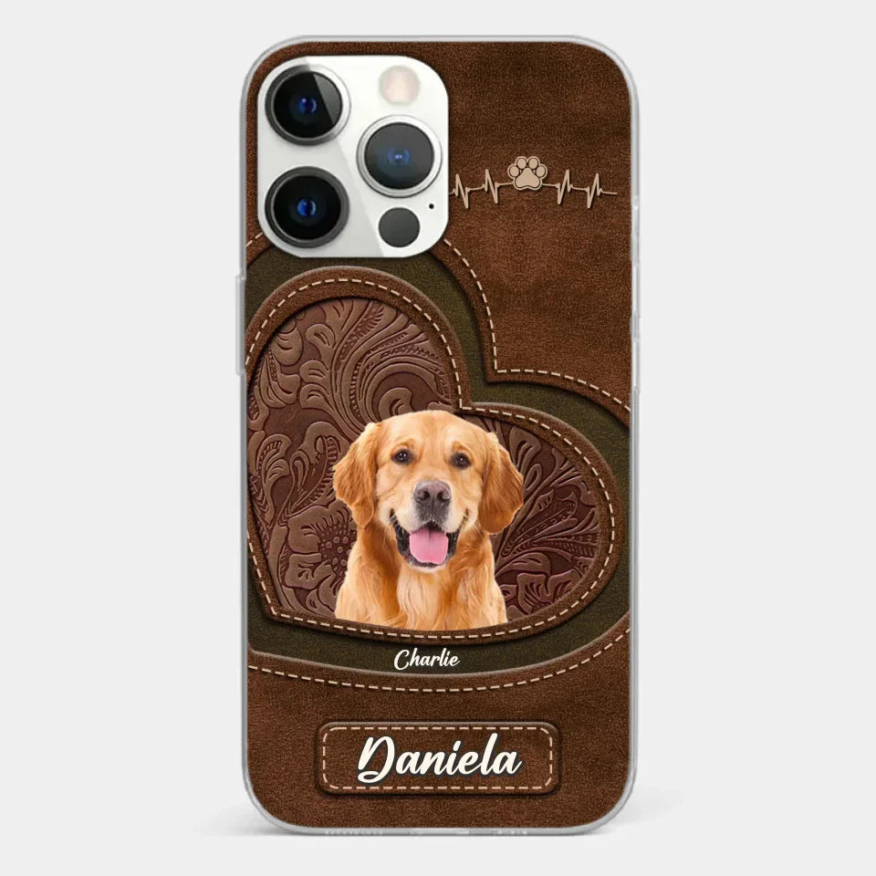 Custom Photo Wagging Tails And Holiday Tales - Dog & Cat Personalized Custom Clear Phone Case - Christmas Gift For Pet Owners, Pet Lovers