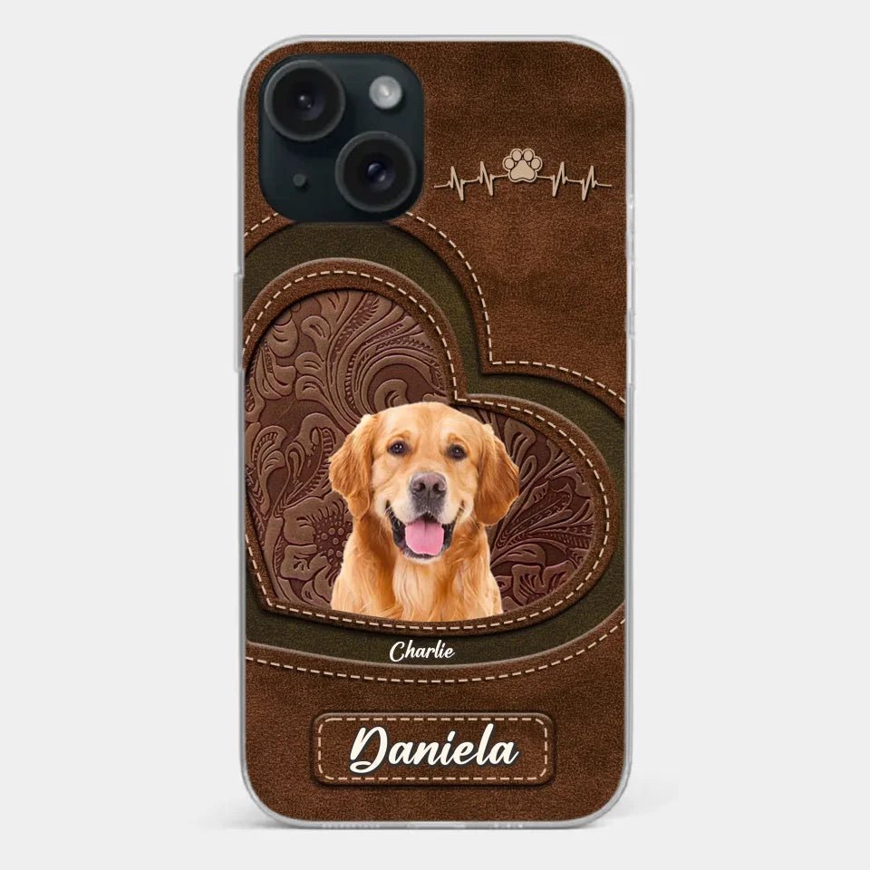 Custom Photo Wagging Tails And Holiday Tales - Dog & Cat Personalized Custom Clear Phone Case - Christmas Gift For Pet Owners, Pet Lovers
