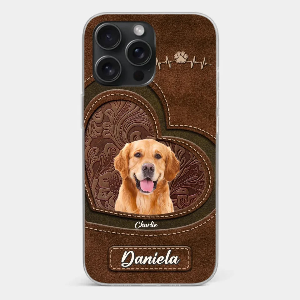 Custom Photo Wagging Tails And Holiday Tales - Dog & Cat Personalized Custom Clear Phone Case - Christmas Gift For Pet Owners, Pet Lovers