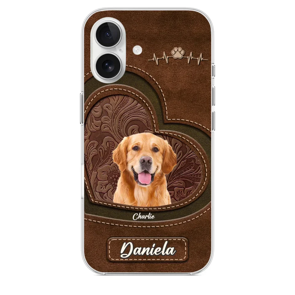 Custom Photo Wagging Tails And Holiday Tales - Dog & Cat Personalized Custom Clear Phone Case - Christmas Gift For Pet Owners, Pet Lovers