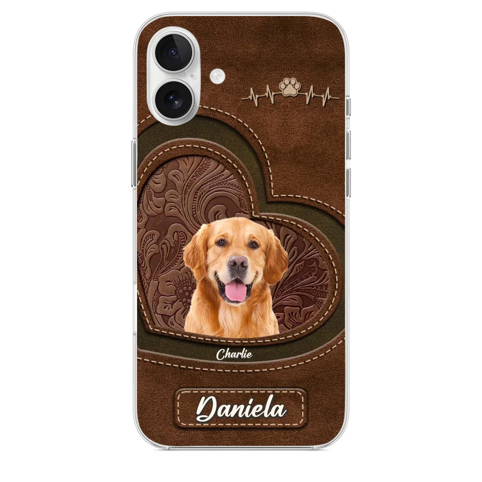 Custom Photo Wagging Tails And Holiday Tales - Dog & Cat Personalized Custom Clear Phone Case - Christmas Gift For Pet Owners, Pet Lovers